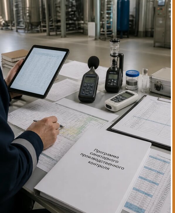 Разработка программы санитарного производственного контроля в Ишиме